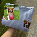 Personalized Pet Face Sweatshirt or T-Shirt.